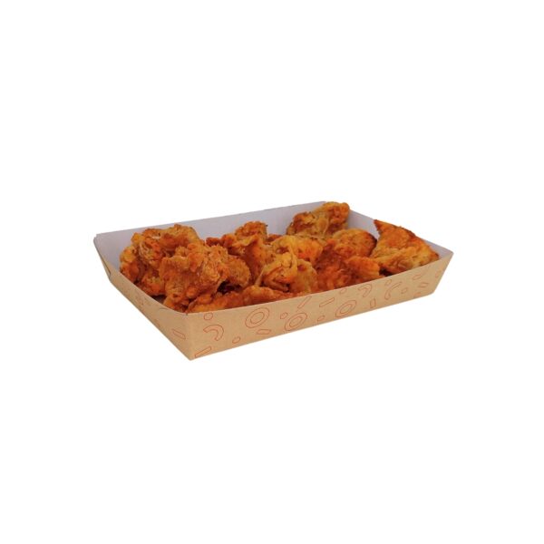 Food Tray Kraft - 340 ml - Surieco 340ml tray 2