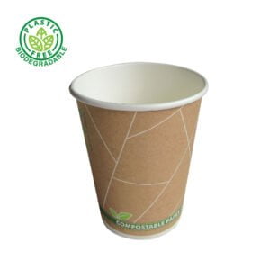 250 ml compostable paper cup
