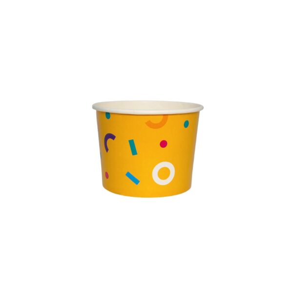 600ml bowl premium yellow without lid