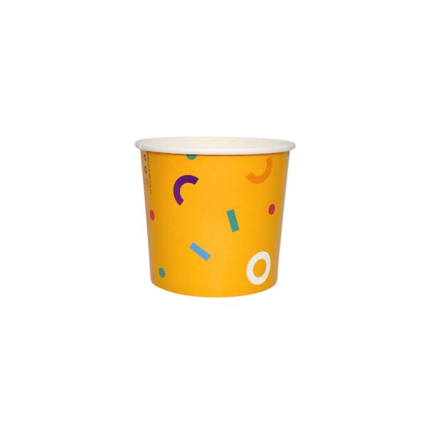 750ml bowl premium yellow without lid