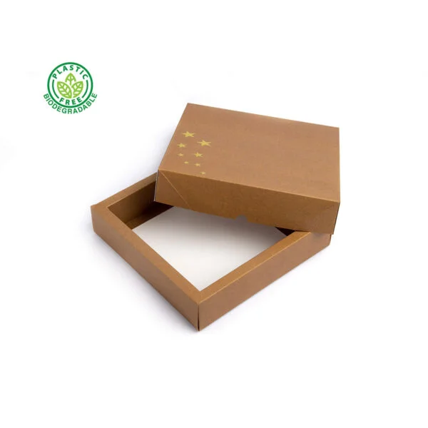 surieco bakery kraft brownie box for 9 20 x 20 x 5 cm 5