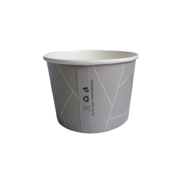 surieco bowl 450 ml premium grey without lid