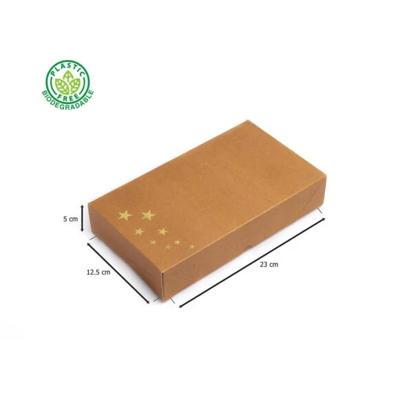 surieco bakery kraft sweet box for 1kg 23 x 12 5 x 5 cm 5