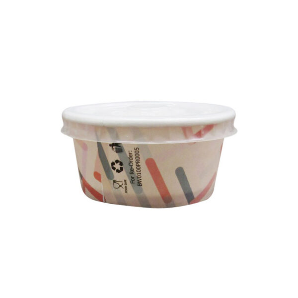 surieco bowl 100 ml premium peach with plastic