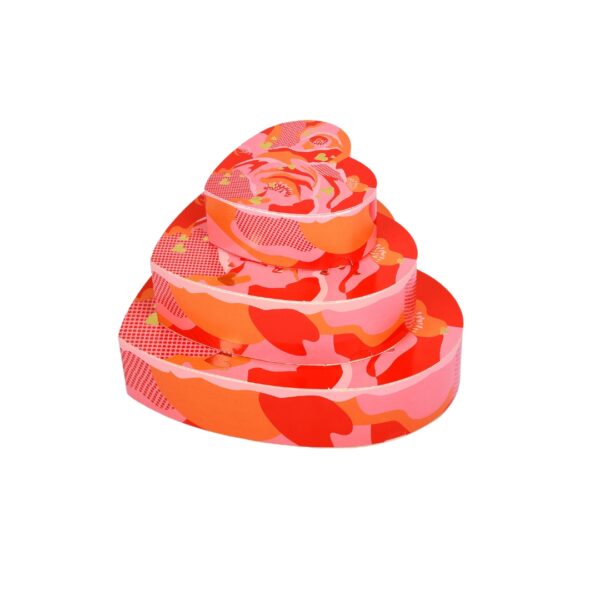 Heart Shape Box - Medium - Surieco 3 stack