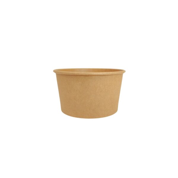 Bowl 450 ml Kraft - Surieco 450ml bowl kraft without lid