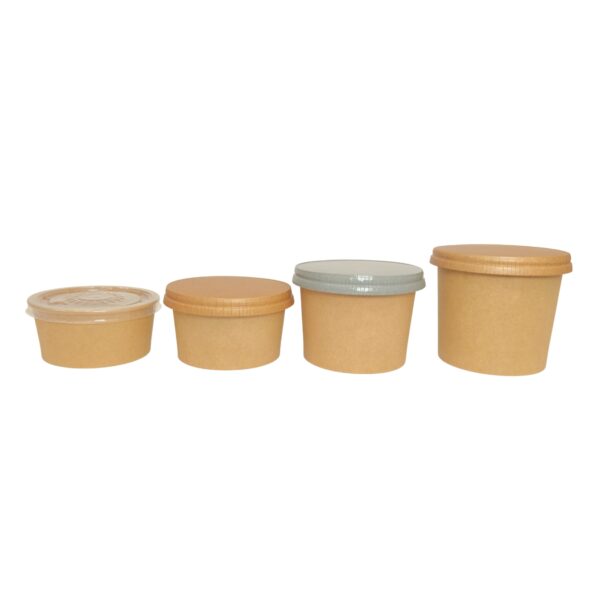 Bowl 450 ml Kraft - Surieco kraft bowl all sizes