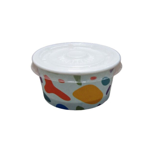 surieco bowl 100 ml premium sky blue with plastic lid