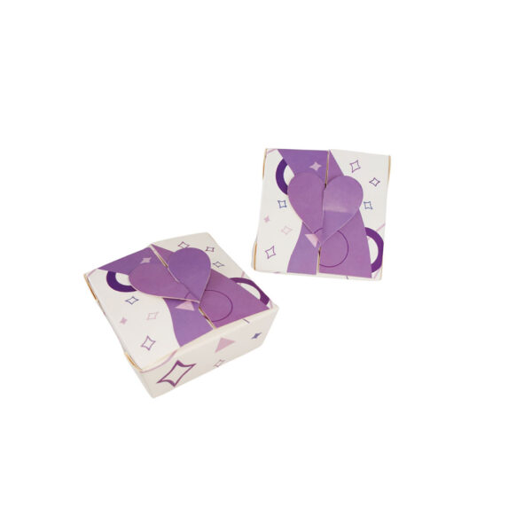 surieco single piece brownie box purple 2
