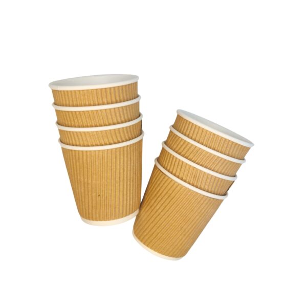 surieco paper cup ripple 100 ml 4