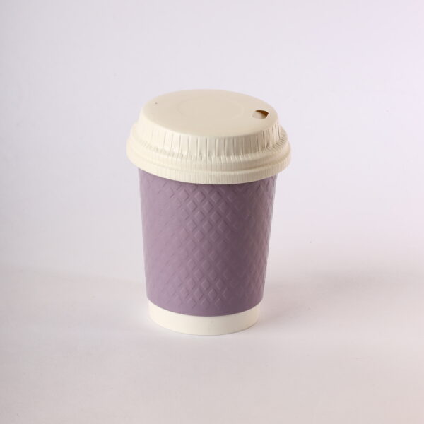 surieco-paper-cup-double-wall-300-ml-violet-dome-paper-lid-1
