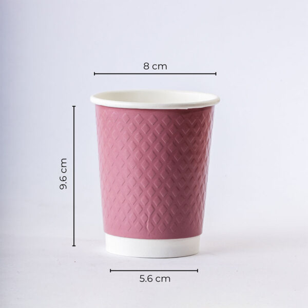 Paper Cup ( Double Wall ) - 300 ml - Surieco surieco-papercup-double-wall-300ml-measurement