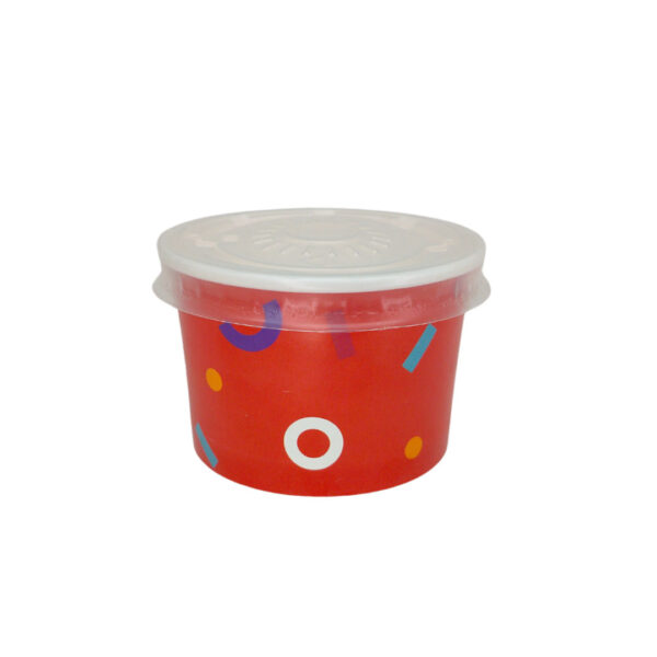 surieco-bowl-150-ml-premium-red-with-flat-plastic-lid